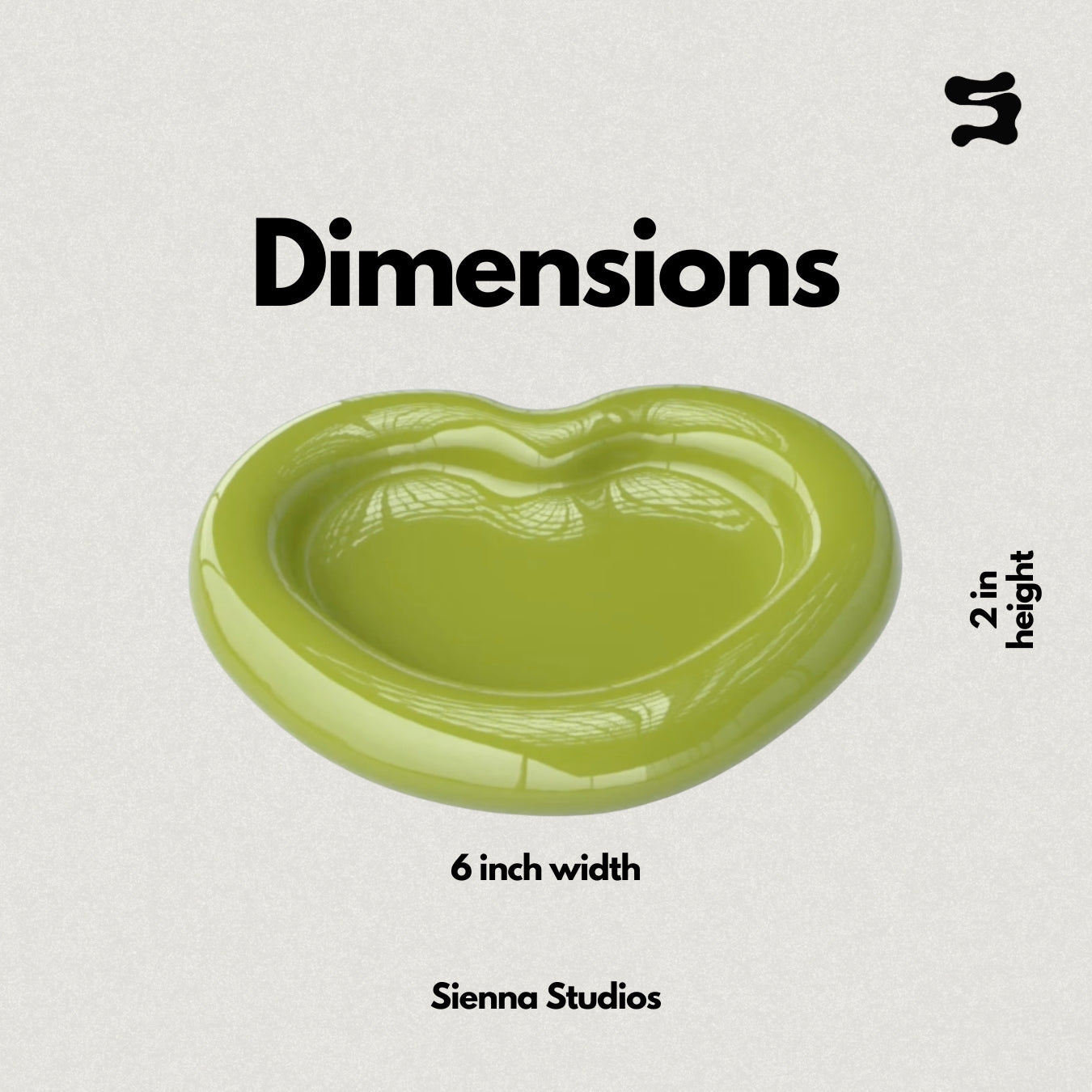 El Corazón Dish (PRE-ORDER) Available in 9 Colors