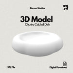 Load image into Gallery viewer, Sienna Studios: Chunky Catchall Dish 3D Model (STL File)
