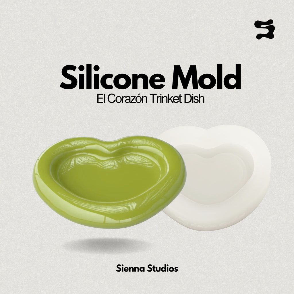 El Corazón Dish - Silicone Mold