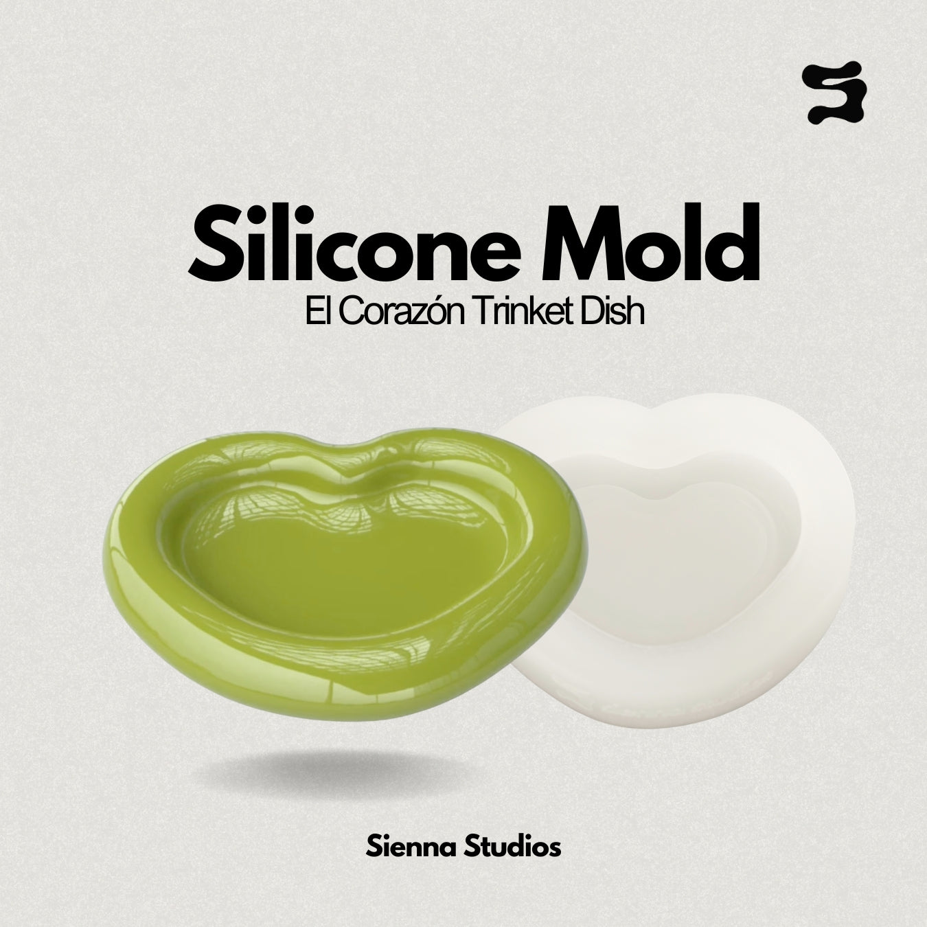 El Corazón Dish - Silicone Mold