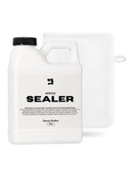 Acrylic Sealer Starter Kit – 16oz Low Gloss, Food Safe, Non-Toxic + Microfiber Glove for Concrete & Crafts