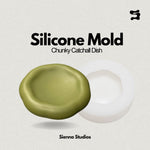 Load image into Gallery viewer, Chunky Catchall Dish - Silicone Mold
