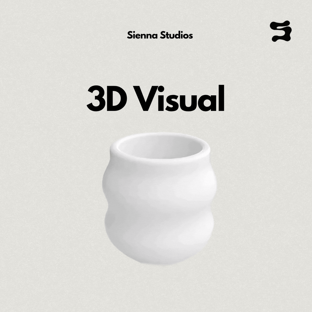 Sienna Studios: Bubble Vessel 3D Model (STL File)