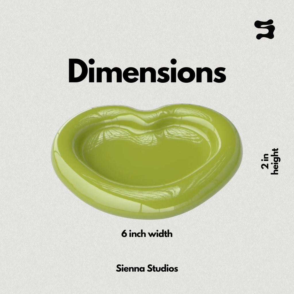 El Corazón Dish (PRE-ORDER) Available in 9 Colors