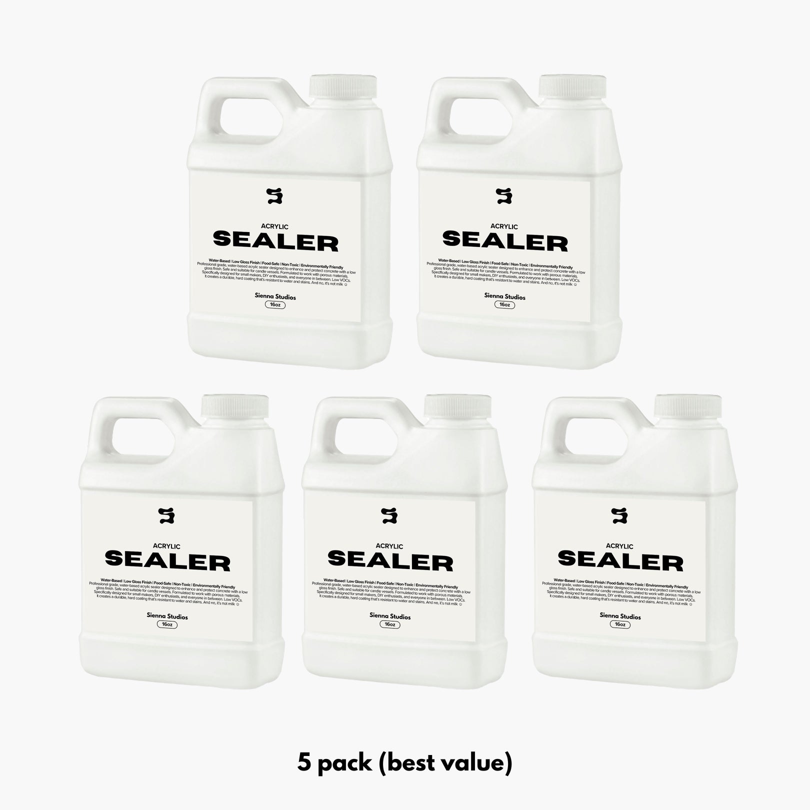 Acrylic Sealer – Low Gloss (80oz)