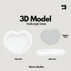 El Corazón Dish 3D Model (STL File)