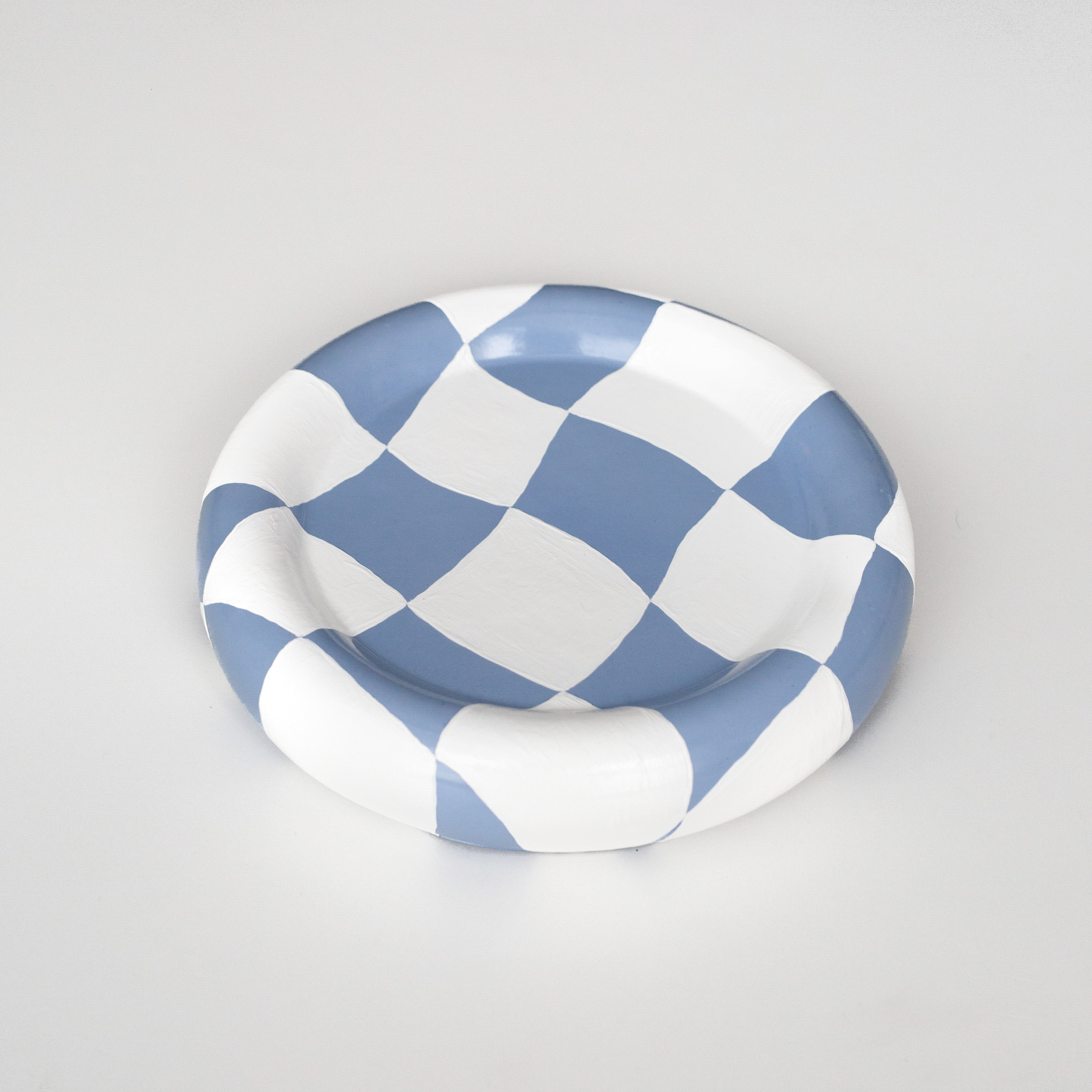 'El Sol' Trinket Dish in Checkered