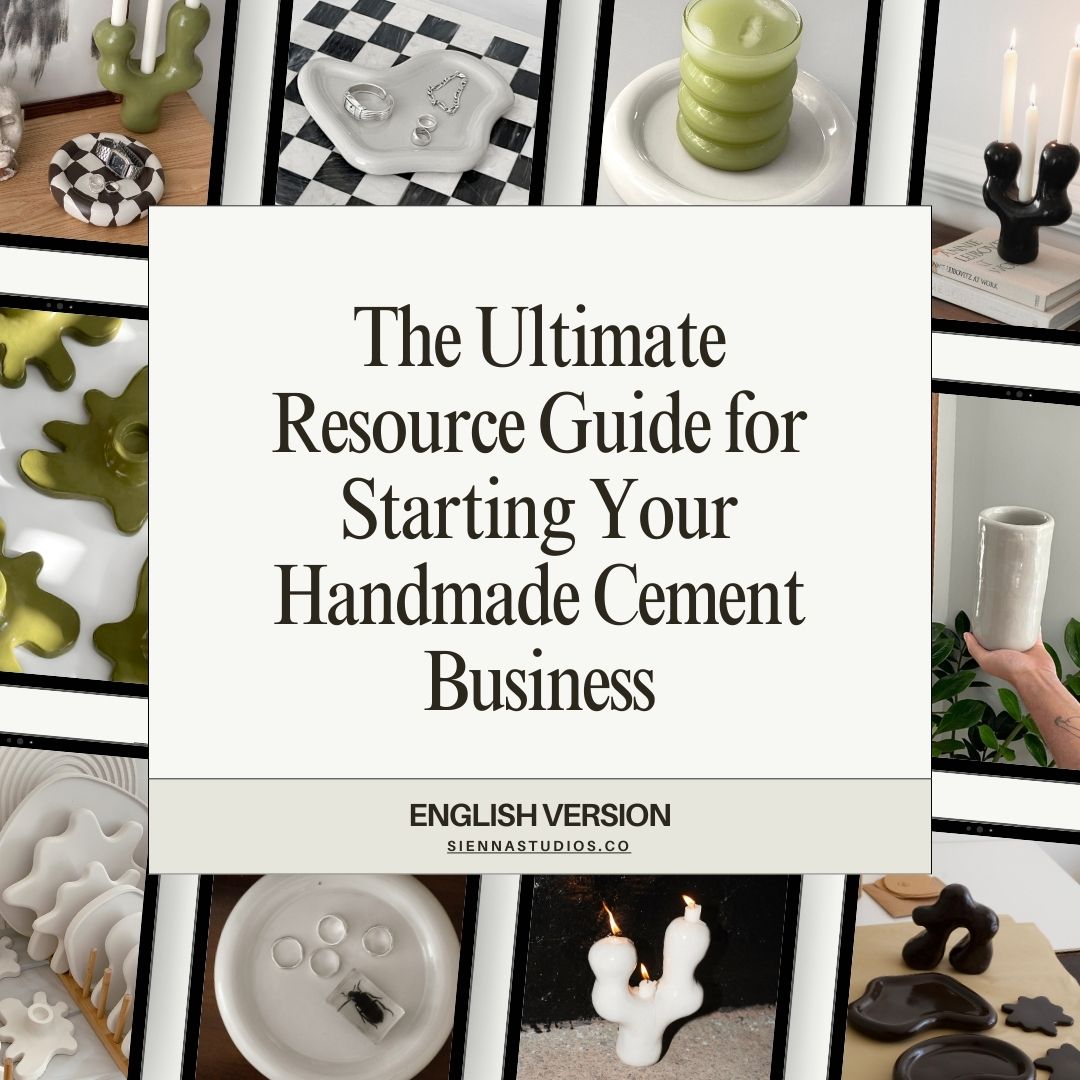 Sienna Studios: The Ultimate Resource Guide for Starting Your Cement Business (Available in Multiple Languages).