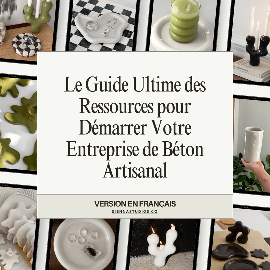 Sienna Studios: The Ultimate Resource Guide for Starting Your Cement Business (Available in Multiple Languages).
