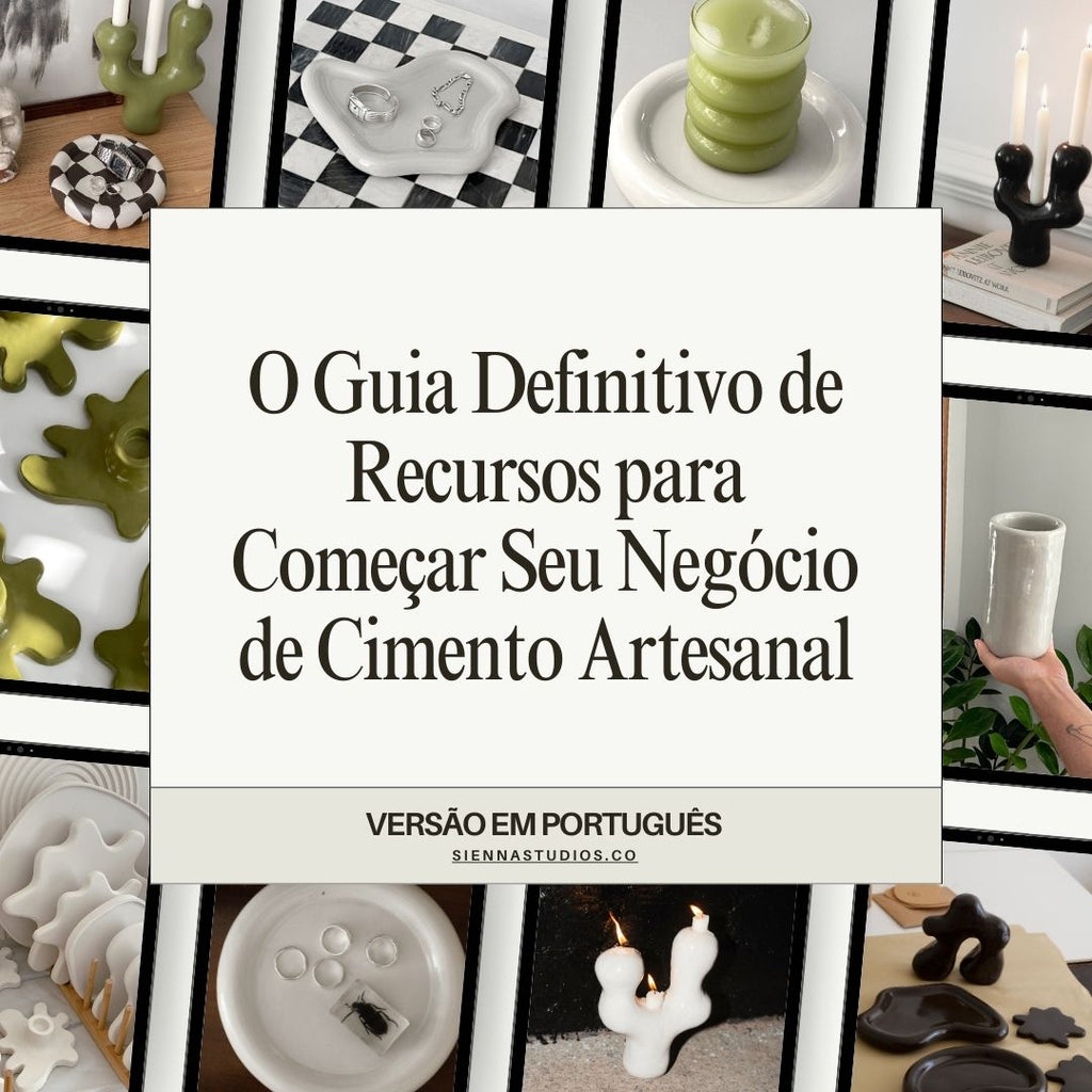Sienna Studios: The Ultimate Resource Guide for Starting Your Cement Business (Available in Multiple Languages)