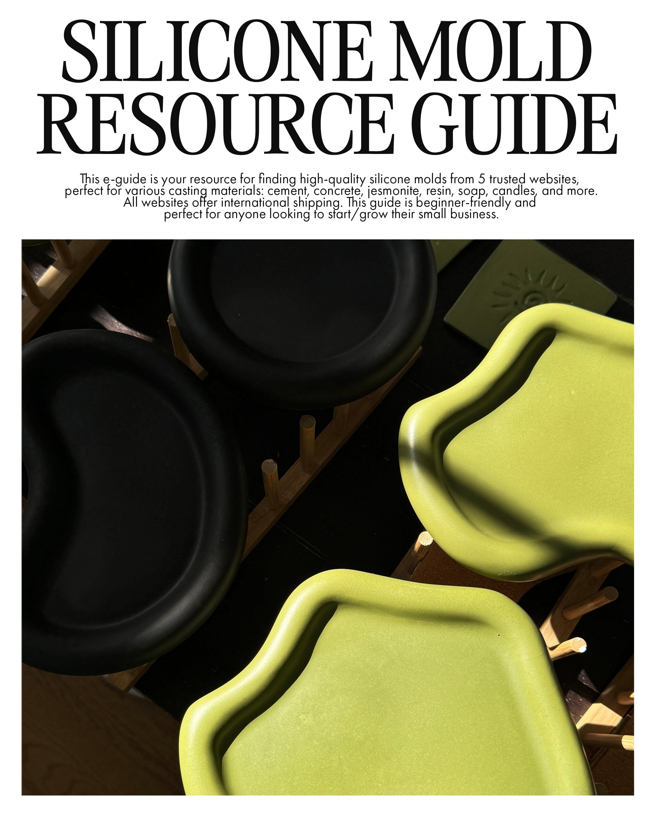Sienna Studios: Silicone Mold Resource Guide.