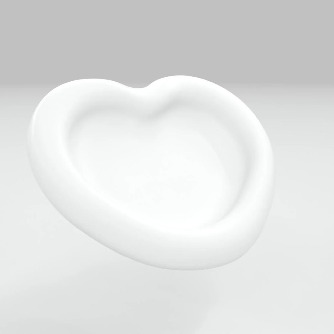 El Corazón Dish 3D Model (STL File)