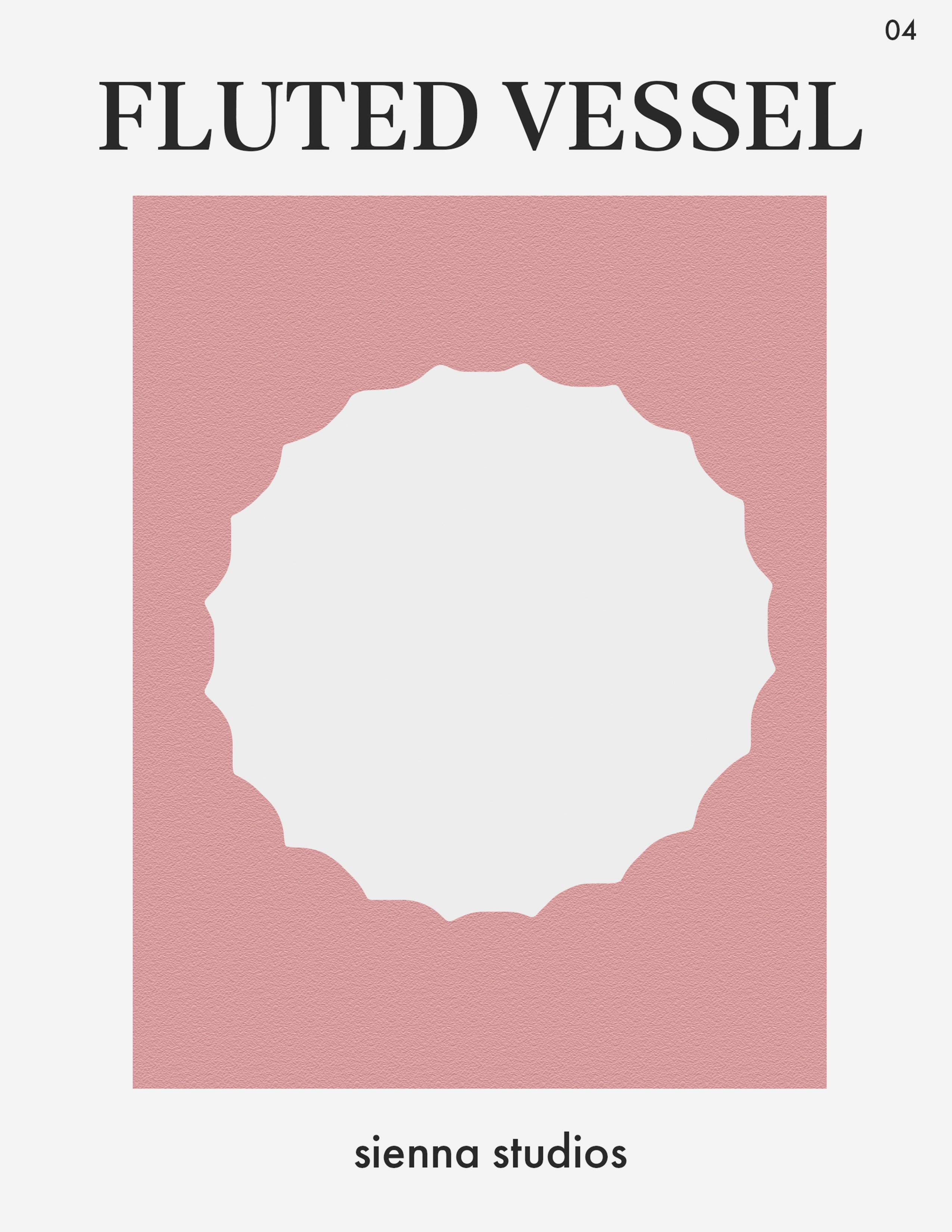 Fluted Vessel 04 (Digital Download)