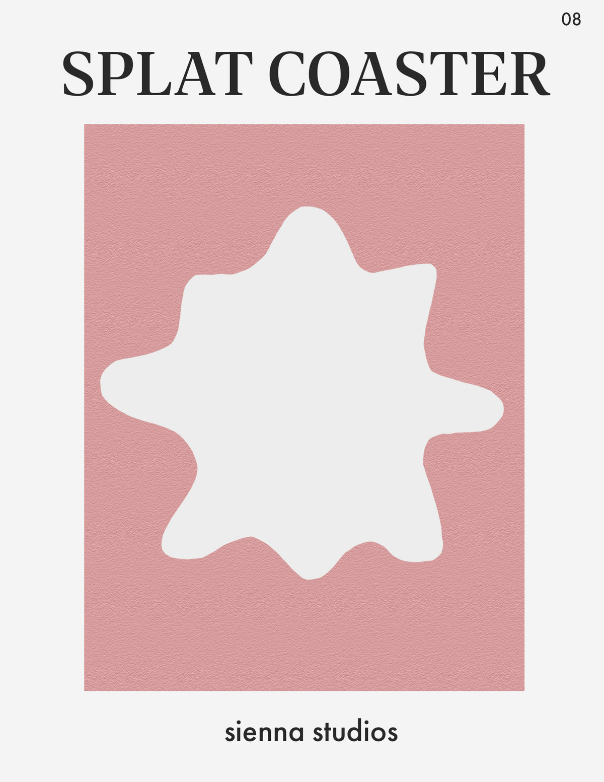Splat Coaster 08 (Digital Download) – Sienna Studios