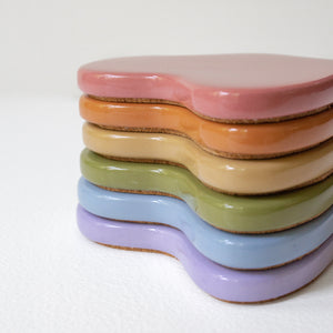 The Sienna Coaster - Set of 6 (Rainbow) (Pre-Order)