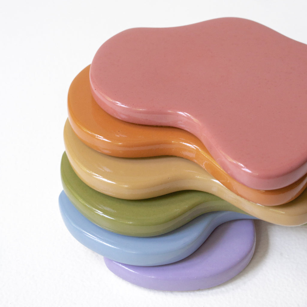The Sienna Coaster - Set of 6 (Rainbow) (Pre-Order)