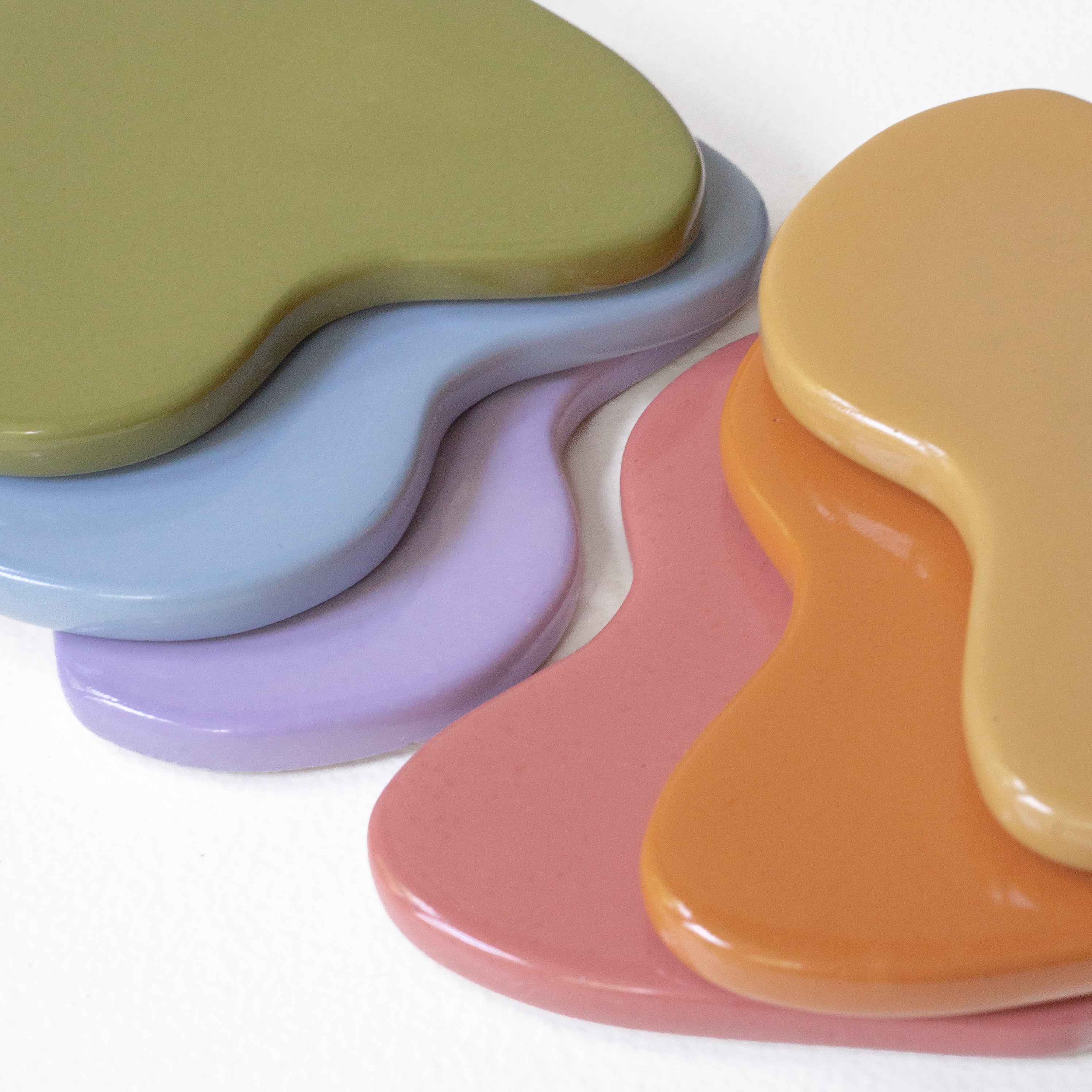 The Sienna Coaster - Set of 6 (Rainbow) (Pre-Order)