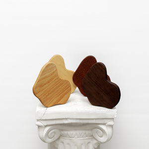 The Sienna Coaster (White Oak, Hard Maple, Lacewood, Peruvian Walnut)