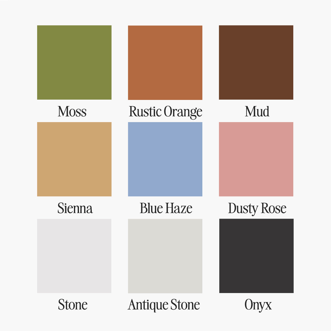 SS 01 (PRE-ORDER) Available in 11 Colors