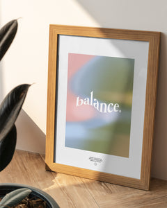 Balance Poster 01 (Digital Download)